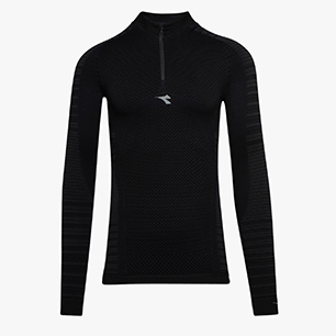 Diadora Sport 1/2 ZIP LS T-SHIRT ADV 