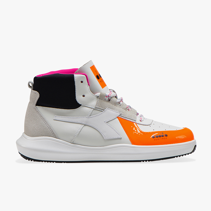 Diadora Heritage MI BASKET H MDS FLUO - Diadora Online Shop FI