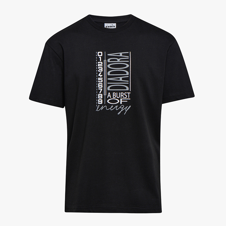 T-SHIRT SS BELLA VITA, BLACK, large