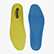INSOLE RUN PU FOAM, YELLOW UTILITY/NAVY, swatch