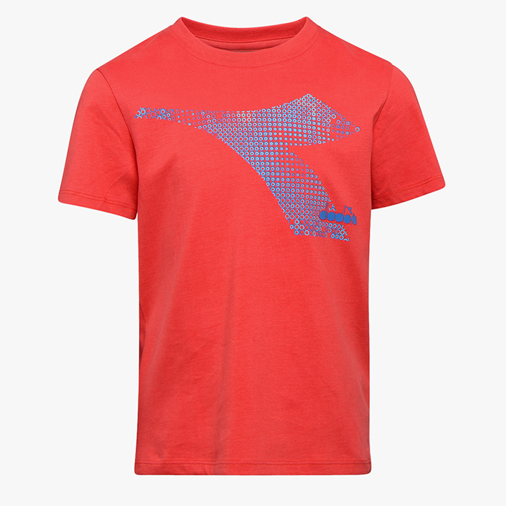 JU.SS T-SHIRT FREGIO, DARK RED, large
