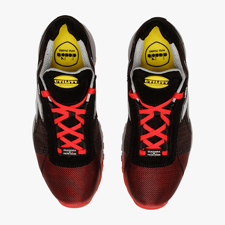 diadora glove s1p giallo