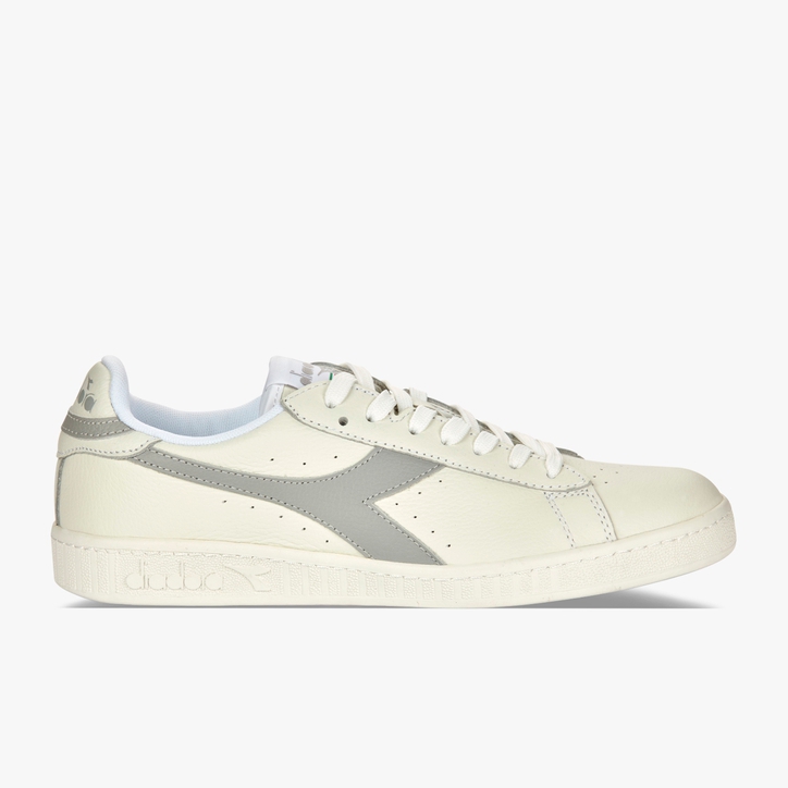 GAME L LOW WAXED, BIANCO/GRIGIO ALLUMINIO/BIANC, large